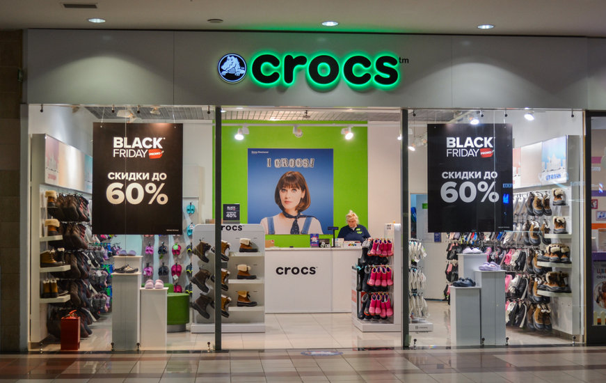 165685119 s Crocs shares slide after announcing a $2.5 billion acquisition