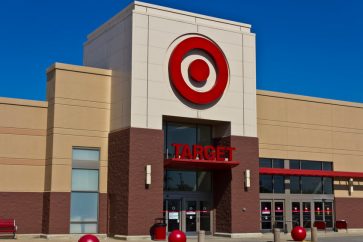 target corp Target shares rise by 10% after it announces financial results