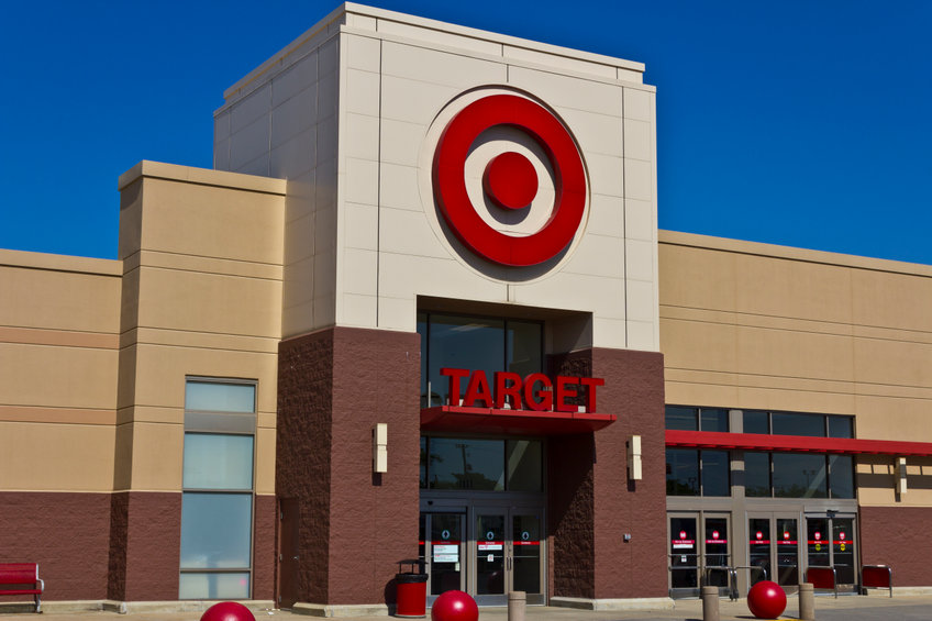 target corp Target shares rise by 10% after it announces financial results