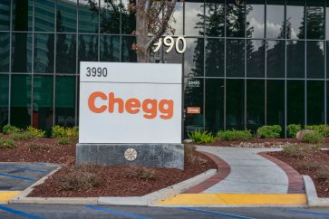 chegg plummets e1635876531410 Chegg jumps 10% on Q4 results: ‘momentum is continuing into 2022’