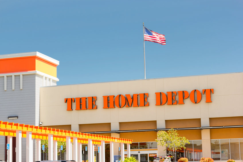 home depot shares Sell Home Depot for a chance to buy lower or after a break above $300