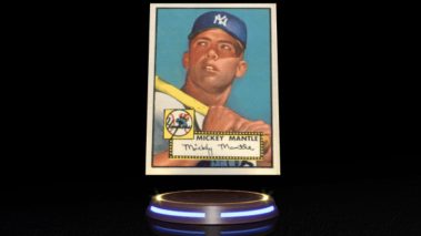 mickeycardss Topps Plans to Auction Rare 1952 Mickey Mantle NFT Card Minted on Ethereum