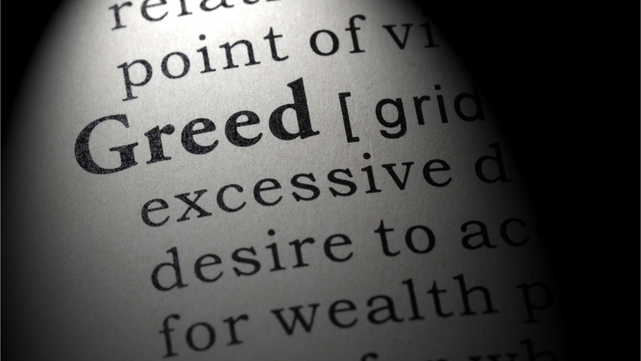 shutterstock 1231693600 Crypto Fear and Greed Index Hits ‘Greed’ for the First Time in 4 Months