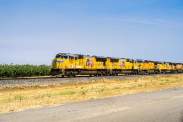 112497598 m Union Pacific incrementally took share from trucks in its fiscal Q1