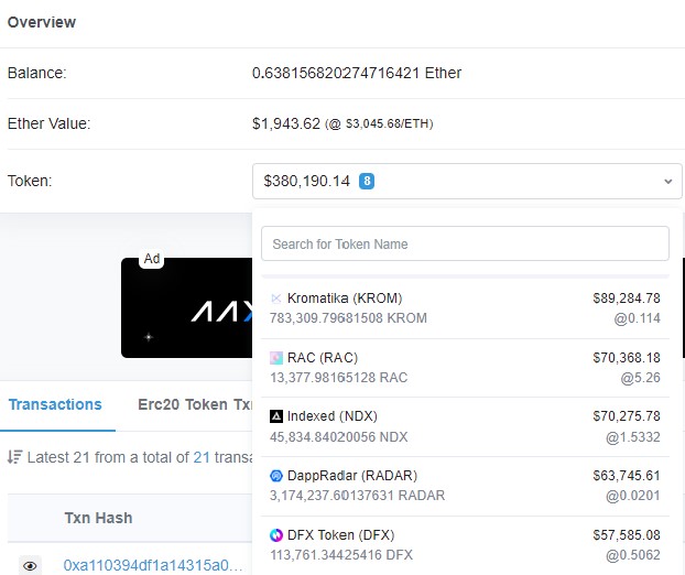 balance Insider trading happening at Coinbase