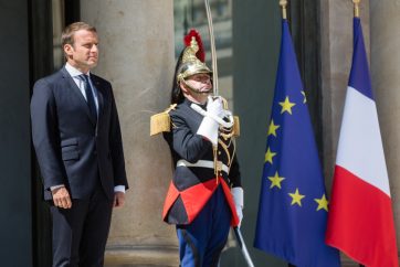 macron CAC 40 index crashes as luxury brands like Hermes sink