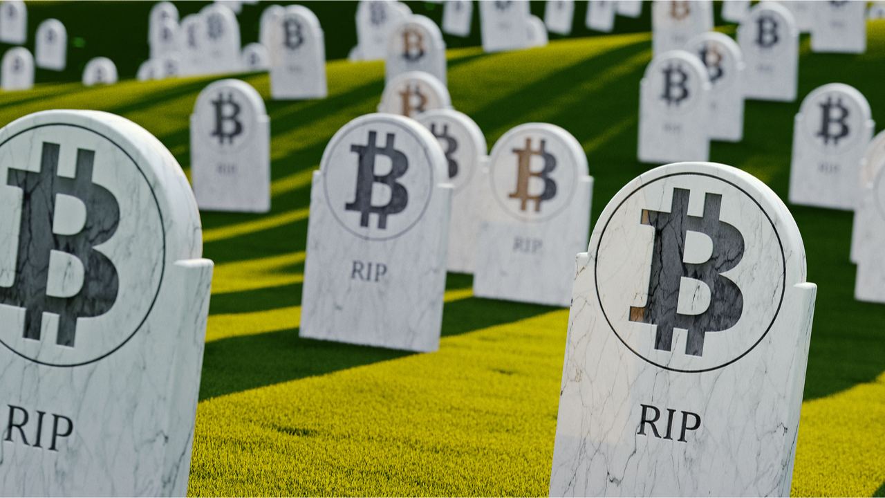 image 2022 06 20 091008 ‘Bitcoin Is Dead’ Google Searches Skyrocket, Bitcoin Obituaries Records 15 Deaths This Year