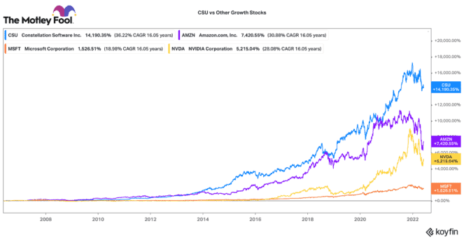 Constellation, a top growth stock